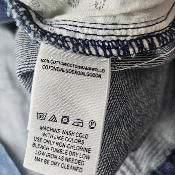 Free People We the Free Pleated Denim Mini Skirt - Picture 9 of 13